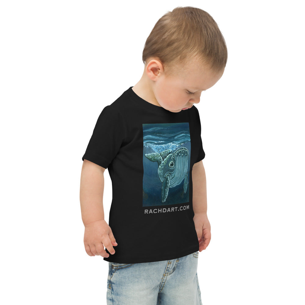 Whale Toddler jersey t-shirt
